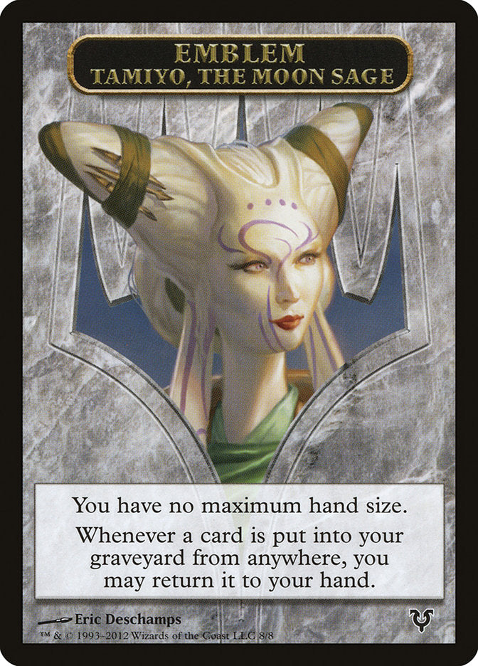 Tamiyo, the Moon Sage Emblem [Avacyn Restored Tokens] | Rook's Games and More