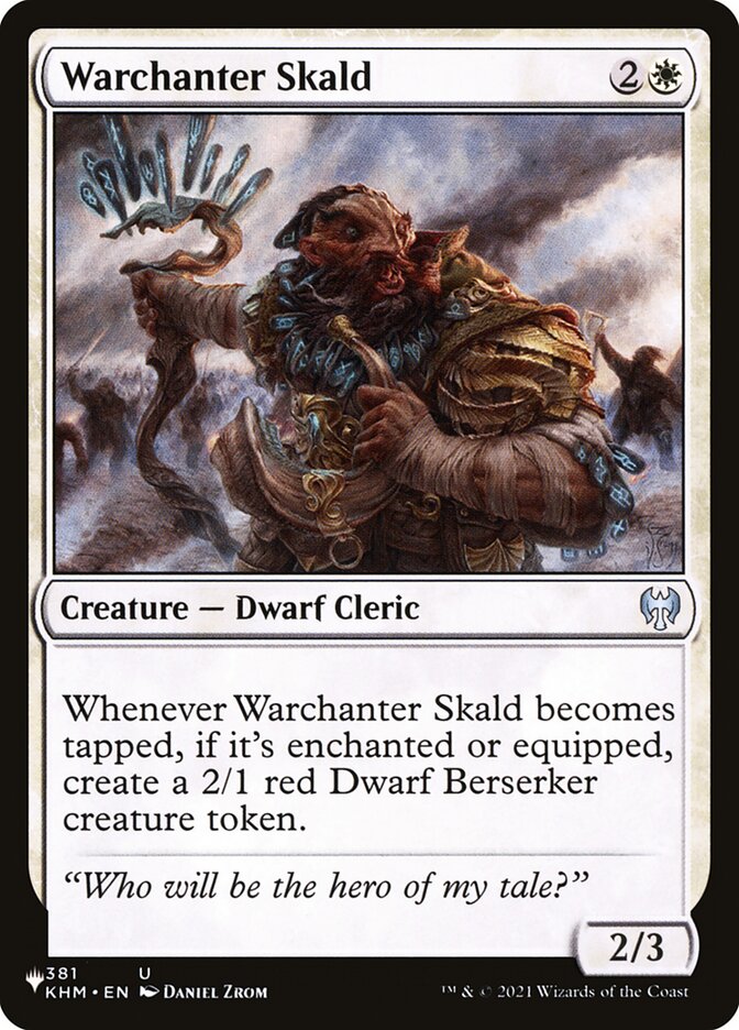 Warchanter Skald [The List] | Rook's Games and More