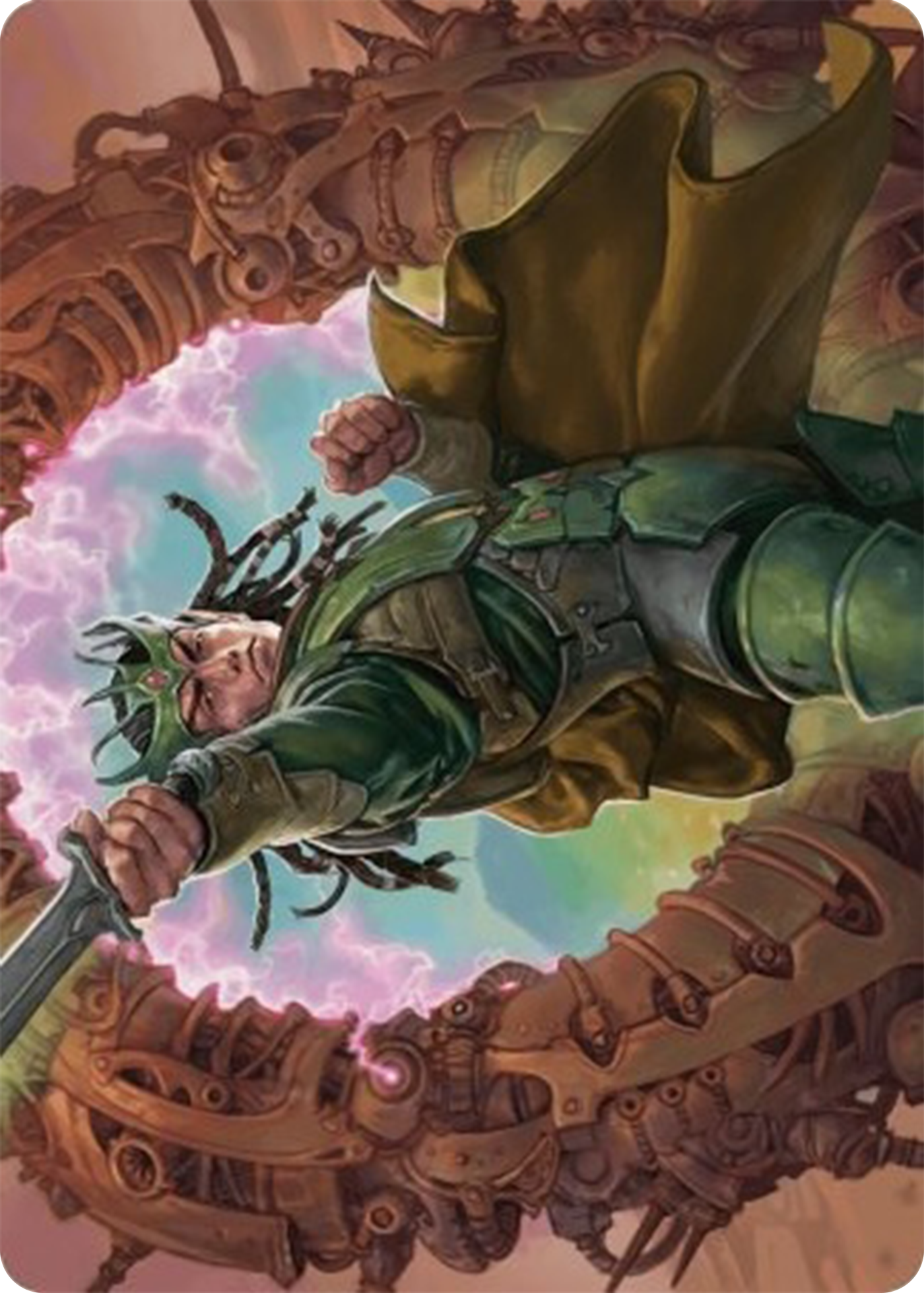 Eladamri, Korvecdal Art Card [Modern Horizons 3 Art Series] | Rook's Games and More