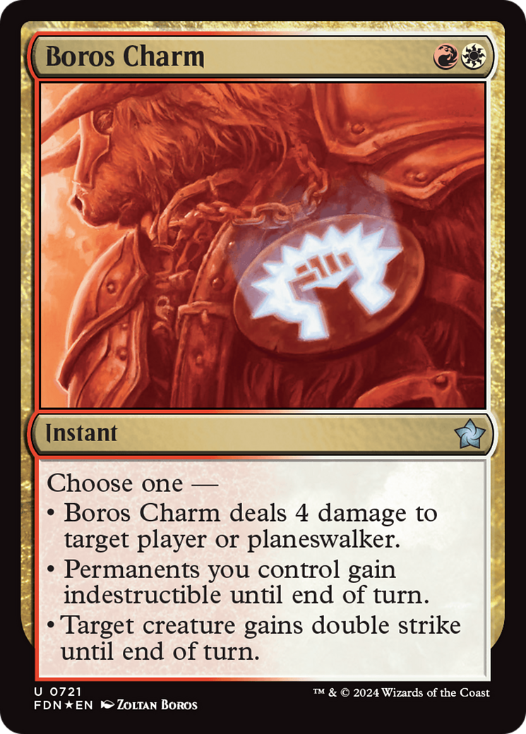 Boros Charm [Foundations] | Rook's Games and More