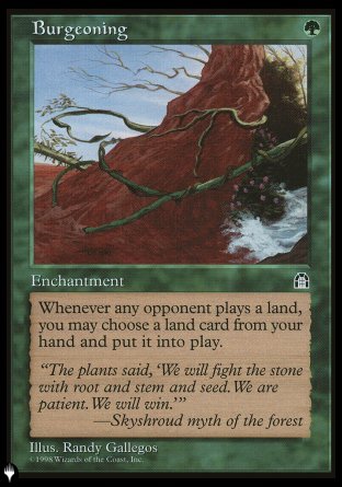 Burgeoning [The List] | Rook's Games and More