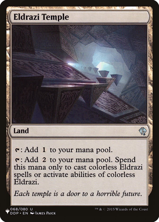 Eldrazi Temple [The List] | Rook's Games and More