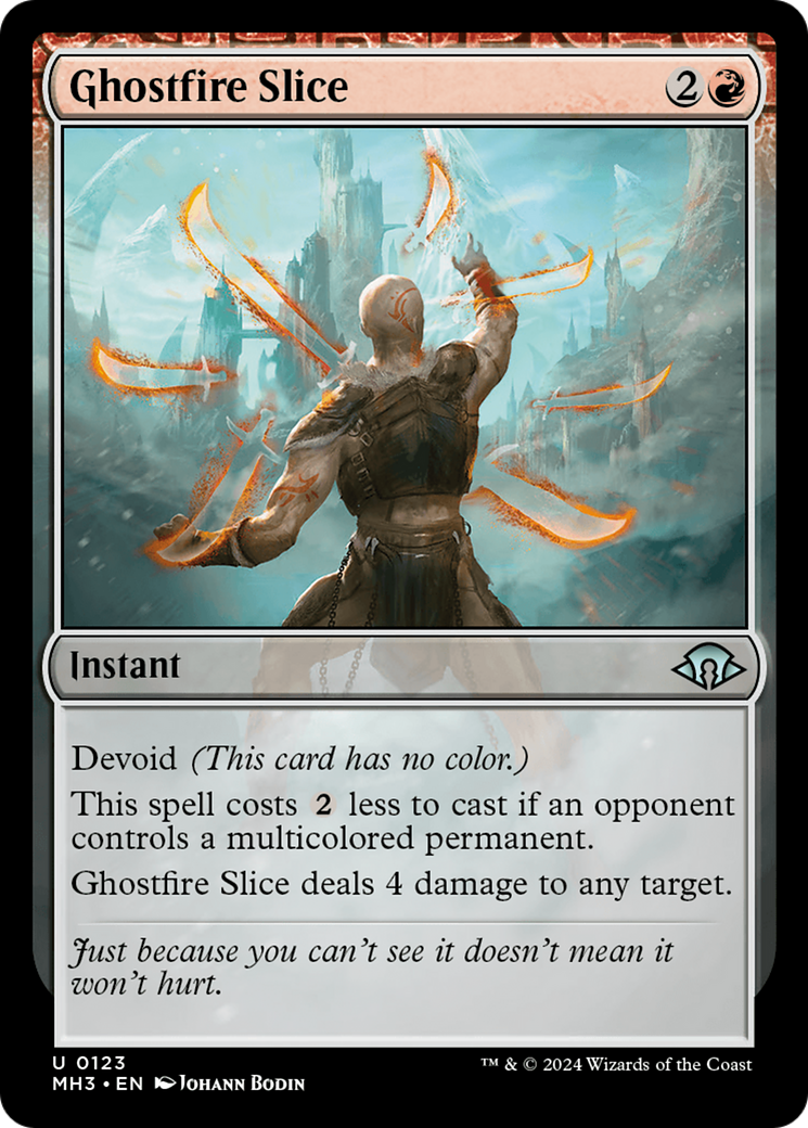 Ghostfire Slice [Modern Horizons 3] | Rook's Games and More
