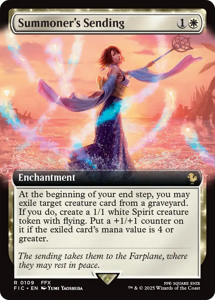 Summoner's Sending (Extended Art) [FINAL FANTASY Commander] | Rook's Games and More