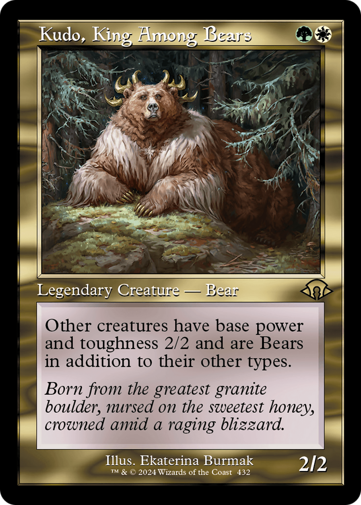 Kudo, King Among Bears (Retro) [Modern Horizons 3] | Rook's Games and More