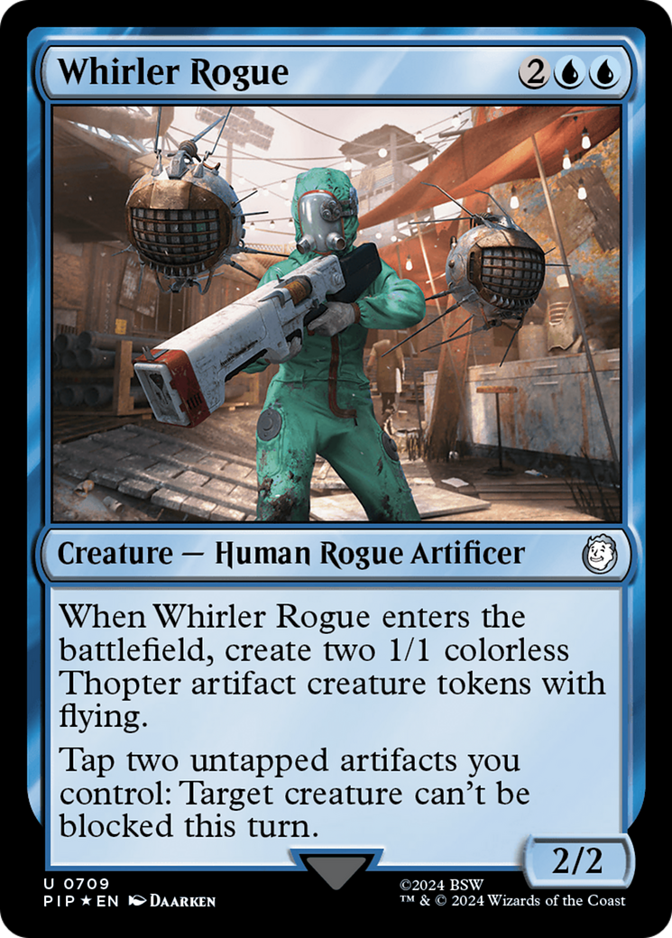 Whirler Rogue (Surge Foil) [Fallout] | Rook's Games and More