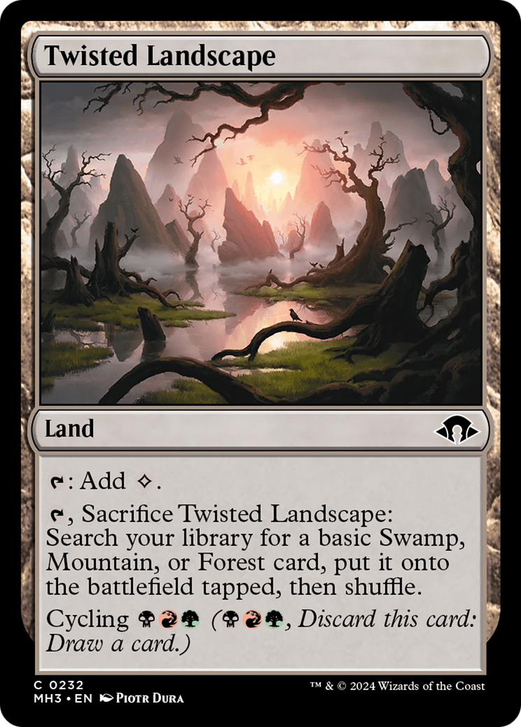 Twisted Landscape [Modern Horizons 3] | Rook's Games and More