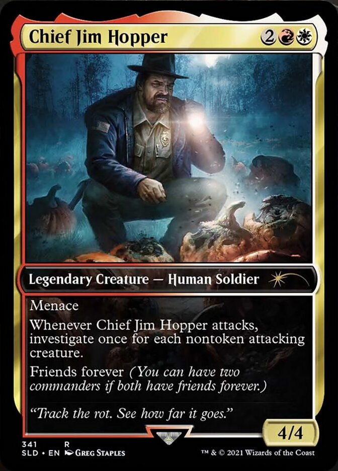 Chief Jim Hopper [Secret Lair Drop Series] | Rook's Games and More