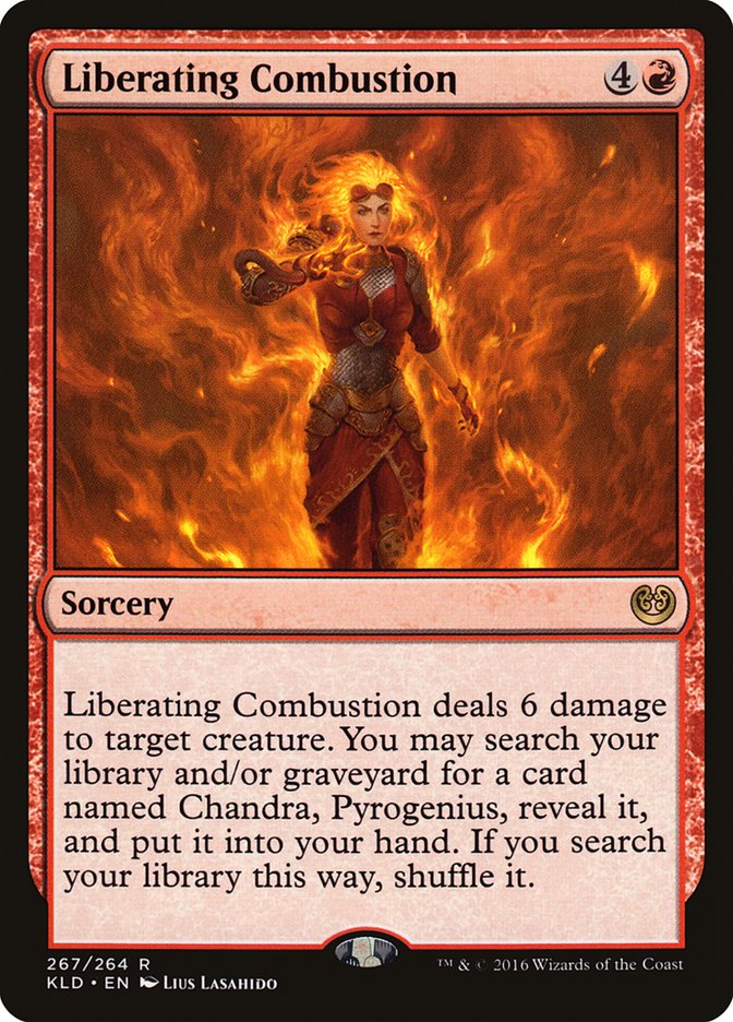 Liberating Combustion [Kaladesh] | Rook's Games and More