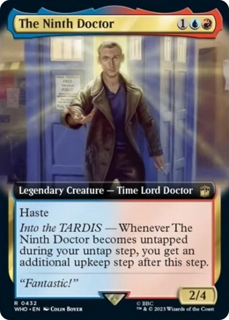 The Ninth Doctor (Extended Art) [Doctor Who] | Rook's Games and More