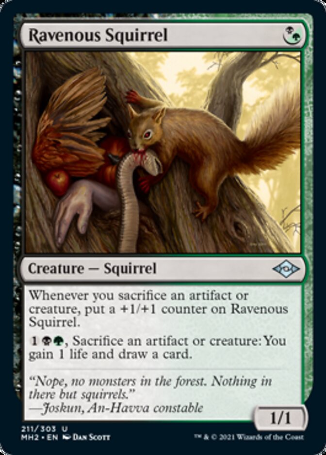 Ravenous Squirrel [Modern Horizons 2] | Rook's Games and More