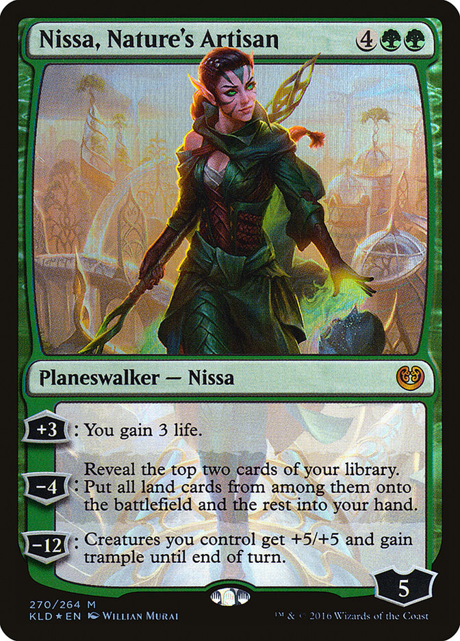 Nissa, Nature's Artisan [Kaladesh] | Rook's Games and More