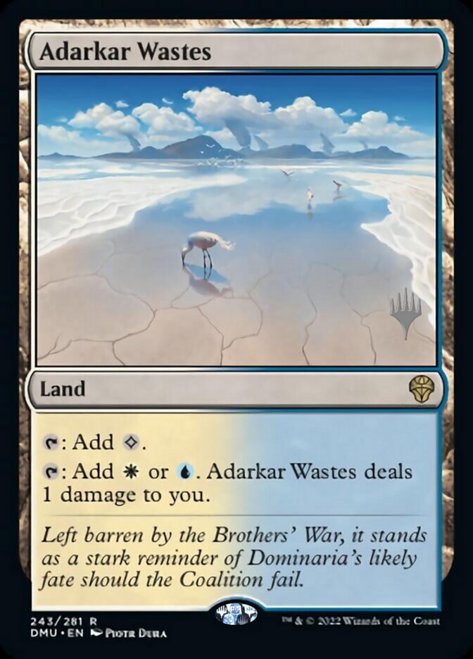 Adarkar Wastes (Promo Pack) [Dominaria United Promos] | Rook's Games and More