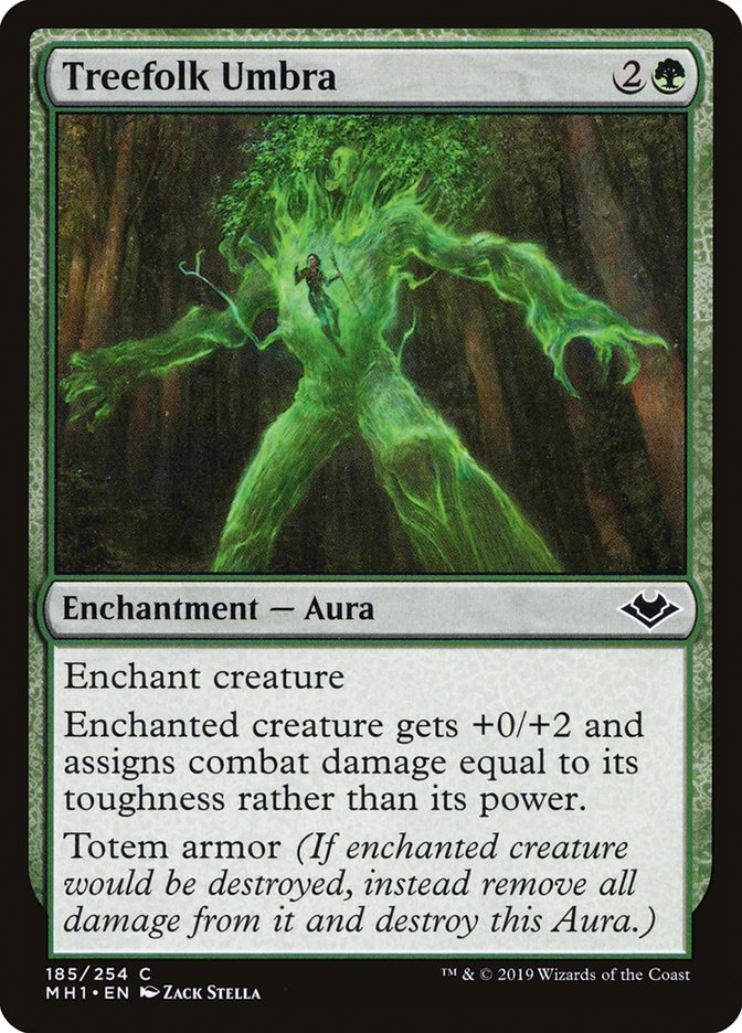 Treefolk Umbra [Modern Horizons] | Rook's Games and More