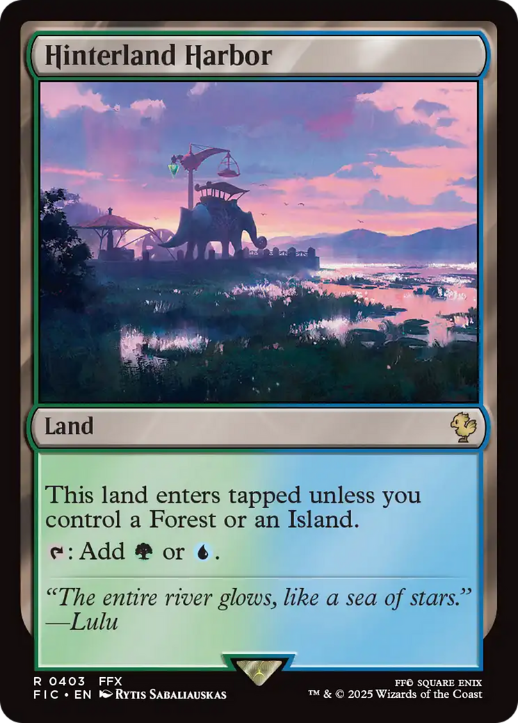 Hinterland Harbor [FINAL FANTASY Commander] | Rook's Games and More