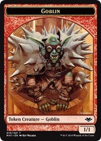 Goblin (010) // Squirrel (015) Double-Sided Token [Modern Horizons Tokens] | Rook's Games and More
