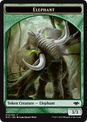 Elephant (012) // Spirit (016) Double-Sided Token [Modern Horizons Tokens] | Rook's Games and More