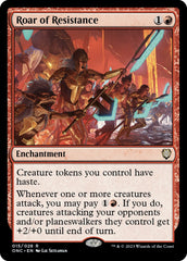 Roar of Resistance [Phyrexia: All Will Be One Commander] | Rook's Games and More