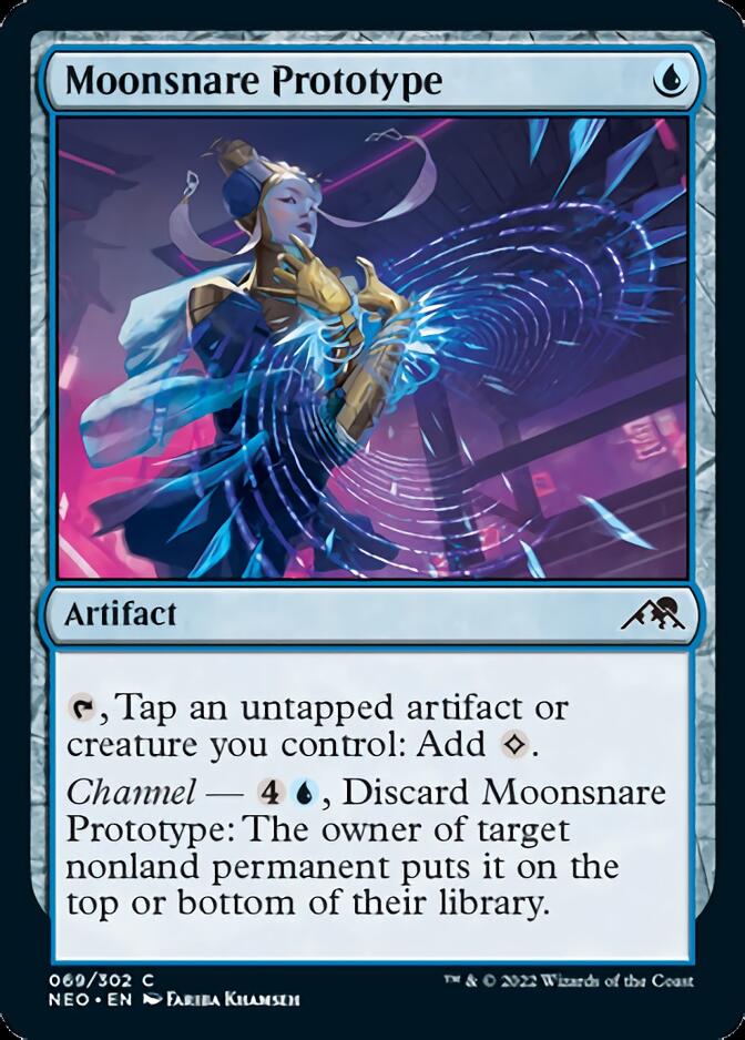 Moonsnare Prototype [Kamigawa: Neon Dynasty] | Rook's Games and More