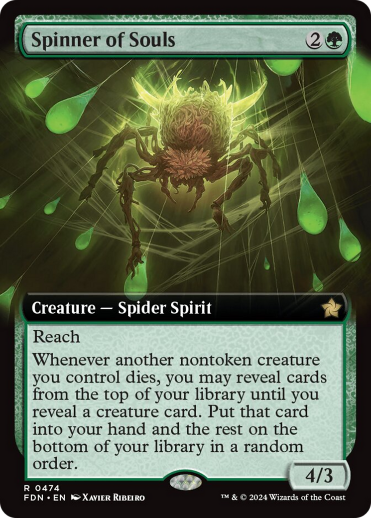 Spinner of Souls (Extended Art) [Foundations] | Rook's Games and More