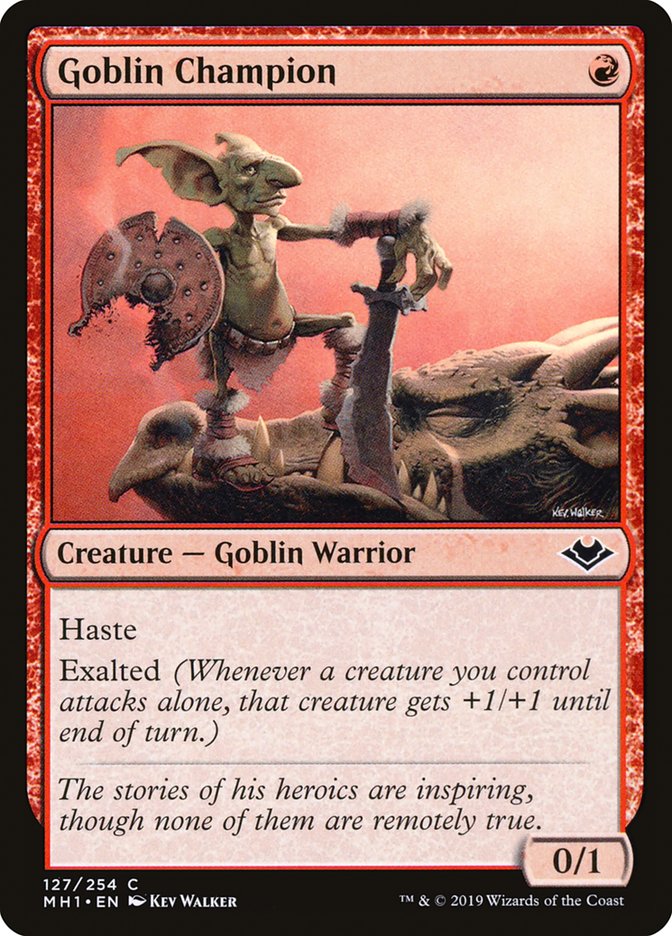 Goblin Champion [Modern Horizons] | Rook's Games and More