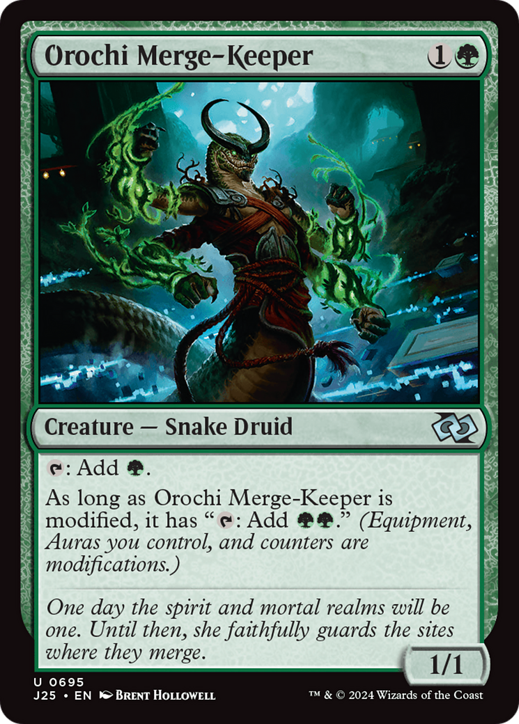 Orochi Merge-Keeper [Foundations Jumpstart] | Rook's Games and More