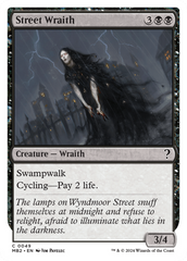 Street Wraith (White Border) [Mystery Booster 2] | Rook's Games and More