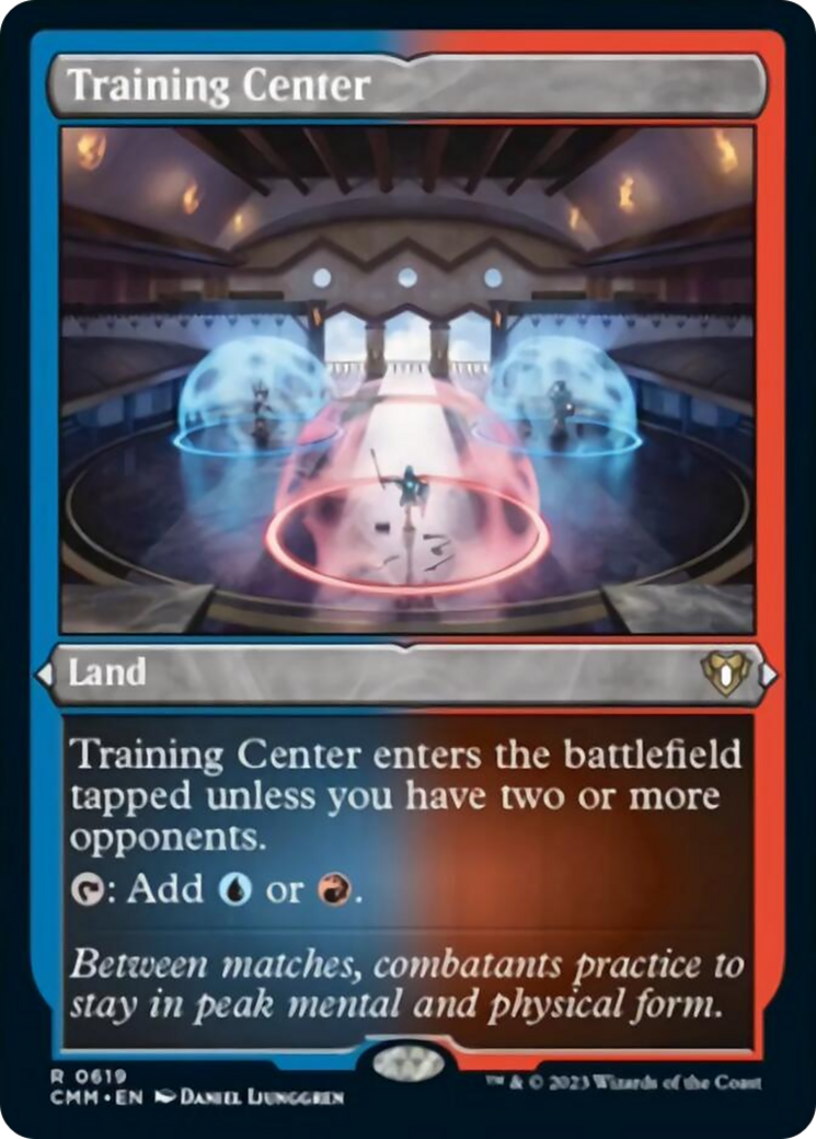 Training Center (Foil Etched) [Commander Masters] | Rook's Games and More
