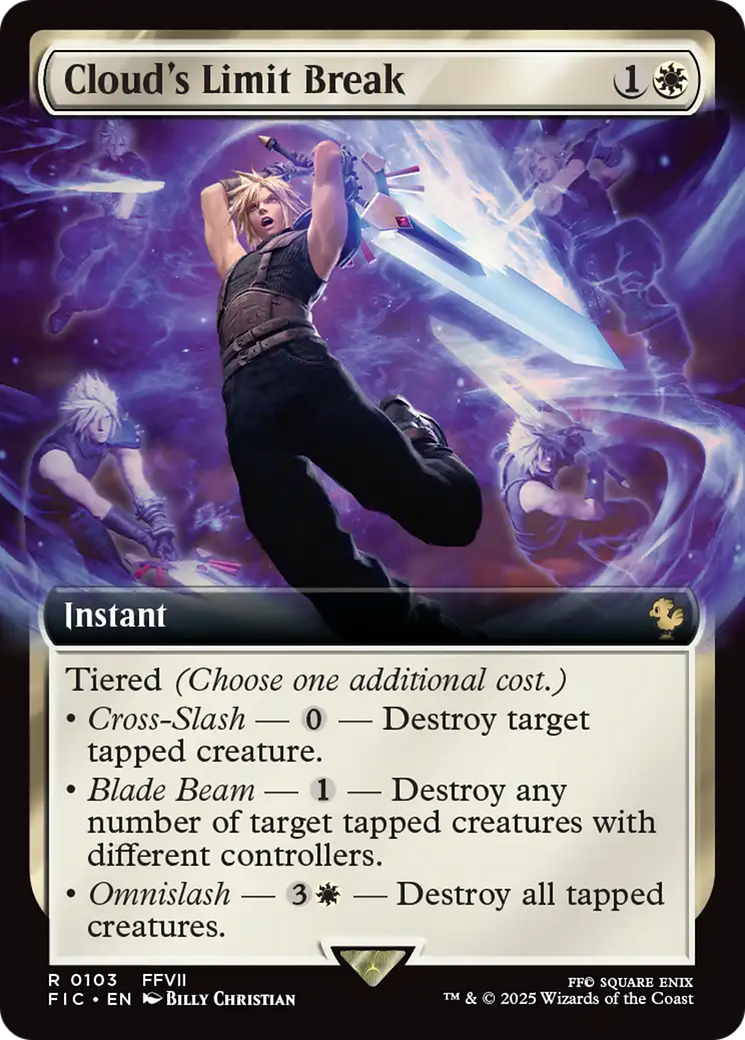 Cloud's Limit Break (Extended Art) [FINAL FANTASY Commander] | Rook's Games and More