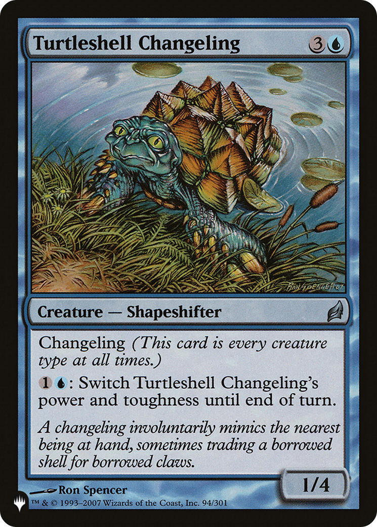 Turtleshell Changeling [The List Reprints] | Rook's Games and More