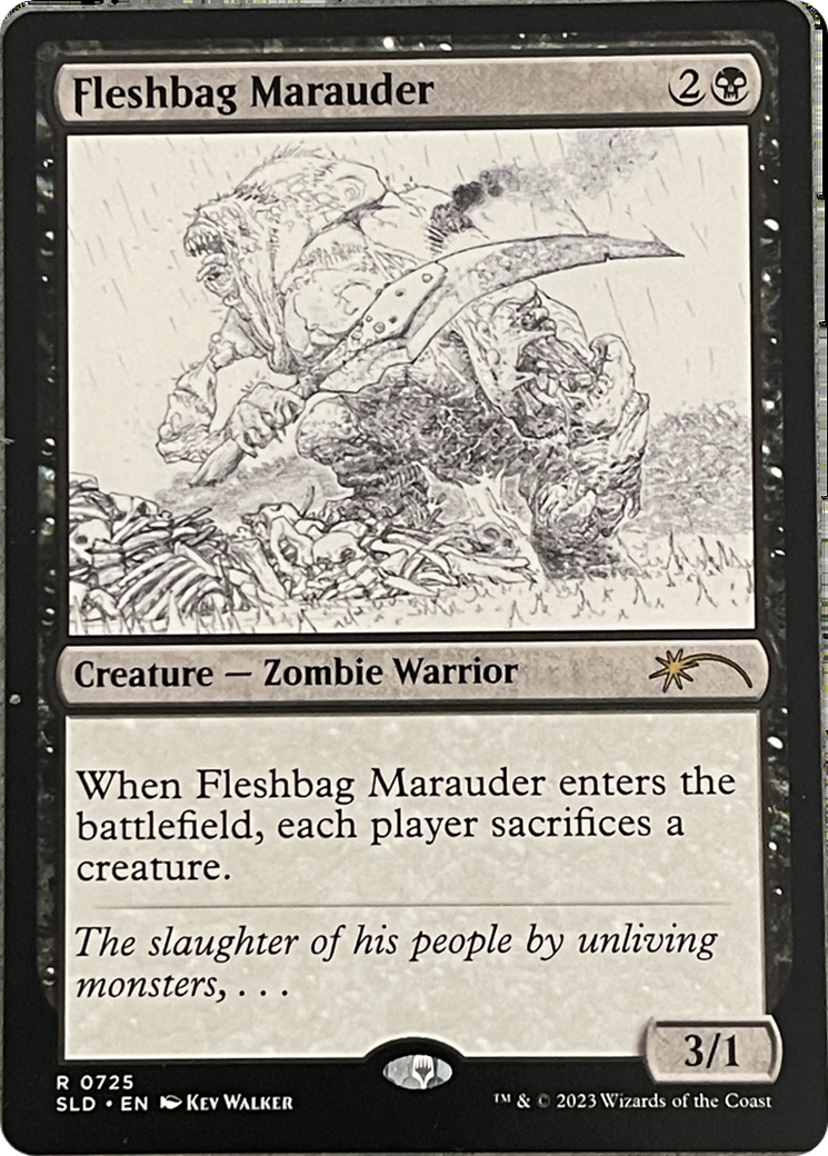 Fleshbag Marauder (Sketch Showcase) [Secret Lair Drop Series] | Rook's Games and More