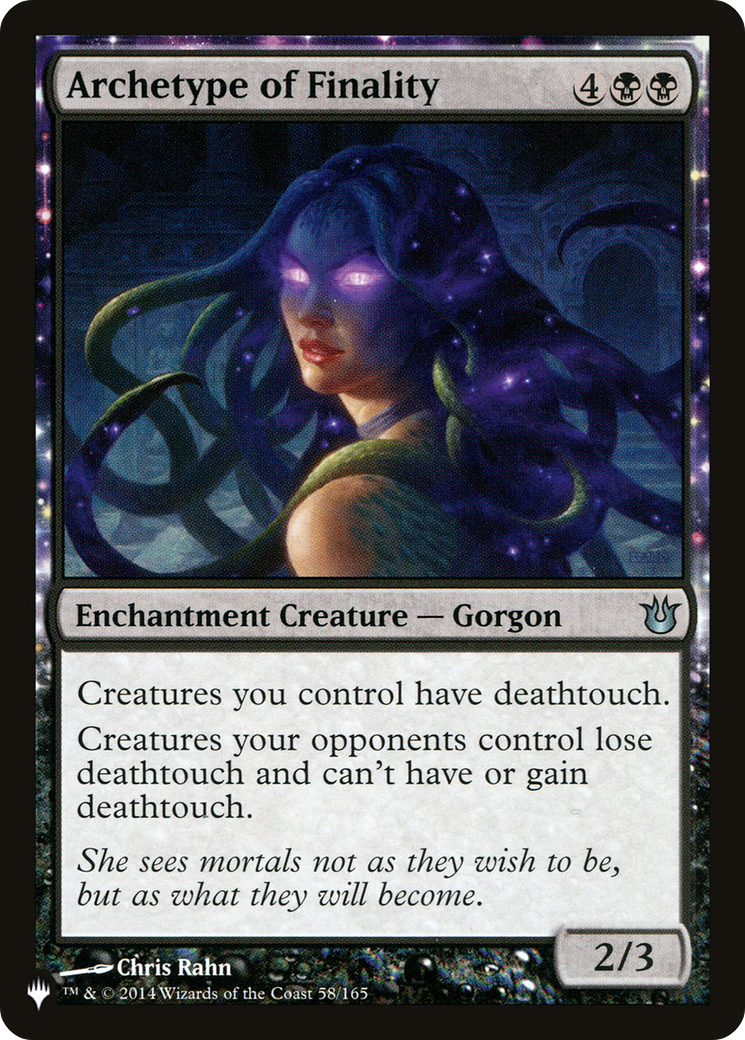 Archetype of Finality [The List] | Rook's Games and More
