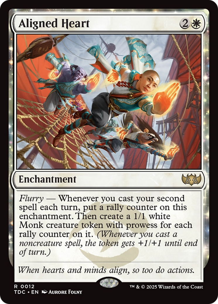 Aligned Heart [Tarkir: Dragonstorm Commander] | Rook's Games and More