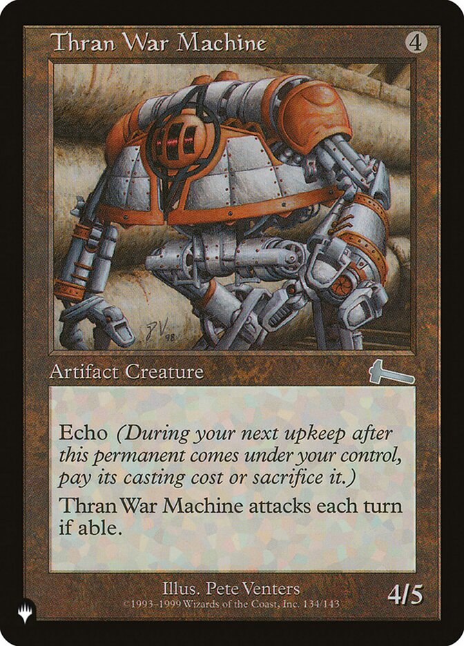 Thran War Machine [The List] | Rook's Games and More