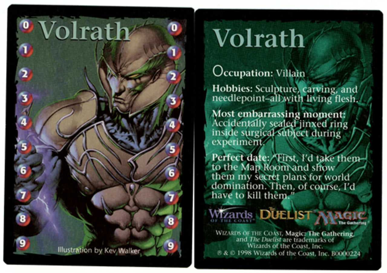 Volrath Life Counter Token [Media Promos] | Rook's Games and More