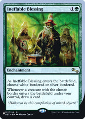 Ineffable Blessing (Bordered) (Unfinity Foil Edition) [The List]