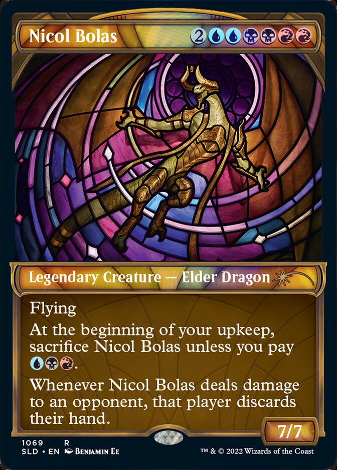 Nicol Bolas (Showcase Textured) [Secret Lair Drop Series] | Rook's Games and More