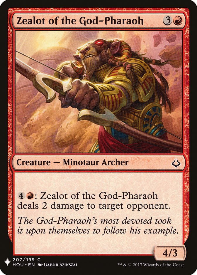 Zealot of the God-Pharaoh [Mystery Booster] | Rook's Games and More