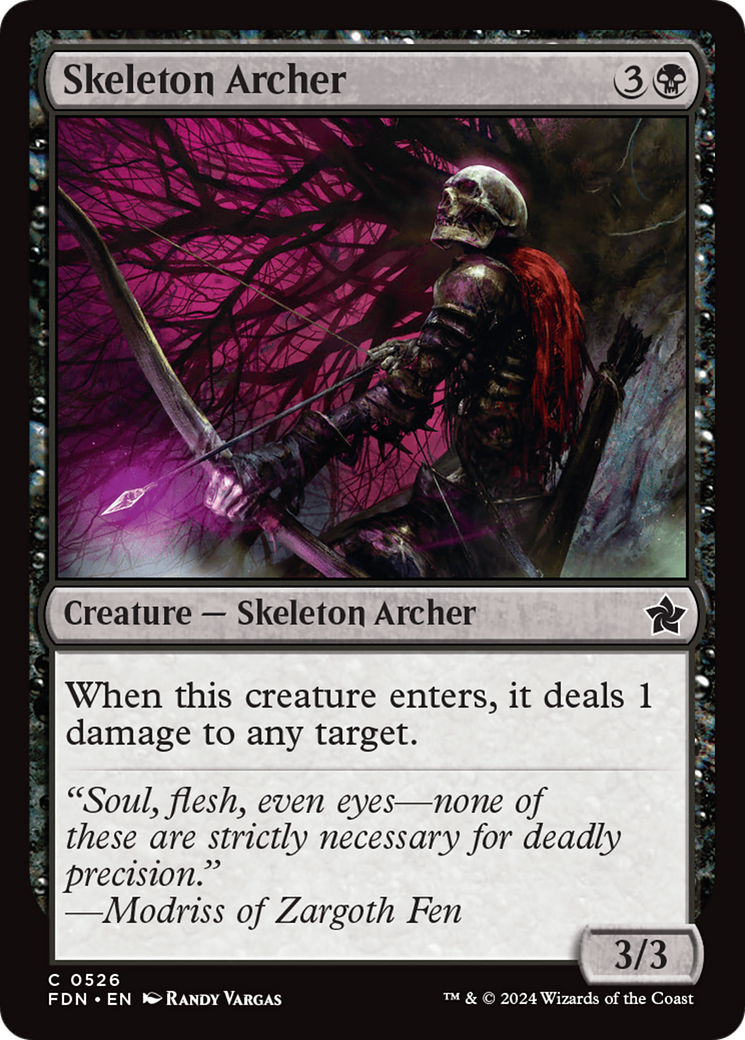 Skeleton Archer [Foundations] | Rook's Games and More