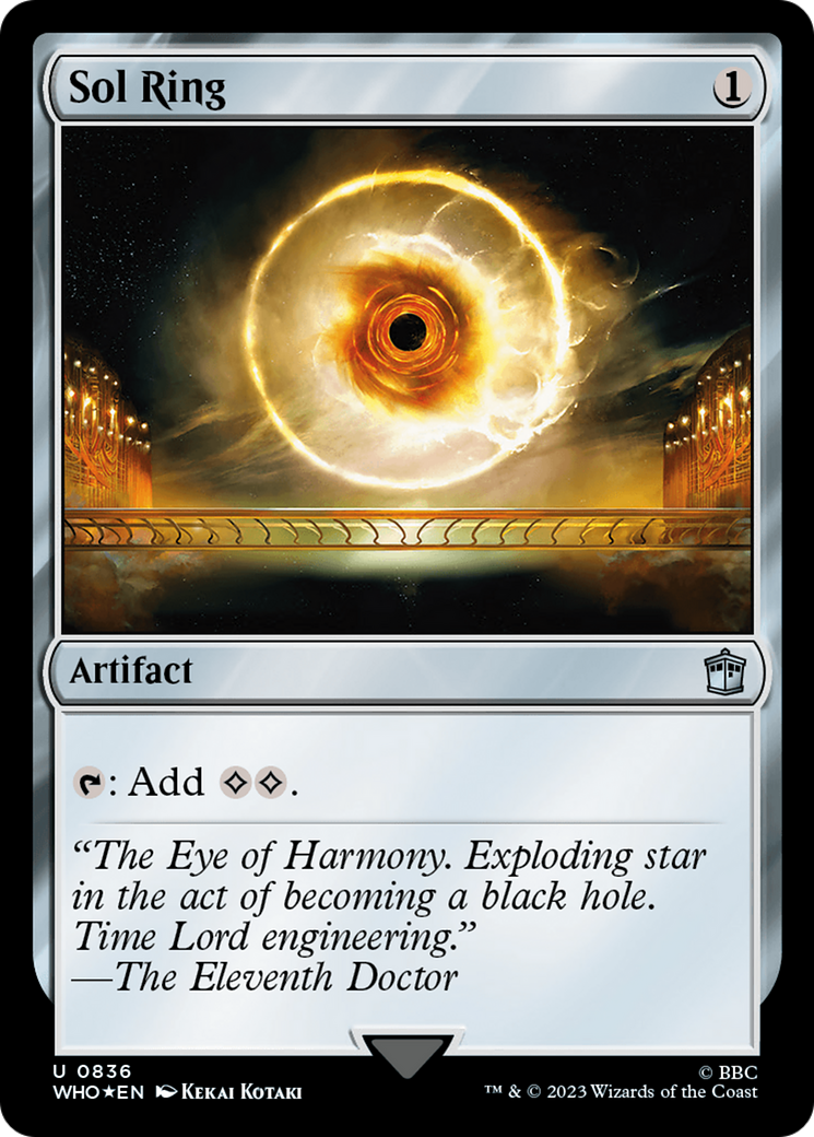 Sol Ring (Surge Foil) [Doctor Who] | Rook's Games and More