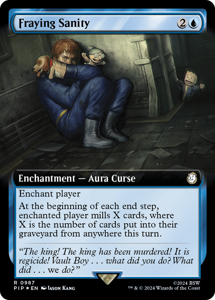 Fraying Sanity (Extended Art) (Surge Foil) [Fallout] | Rook's Games and More