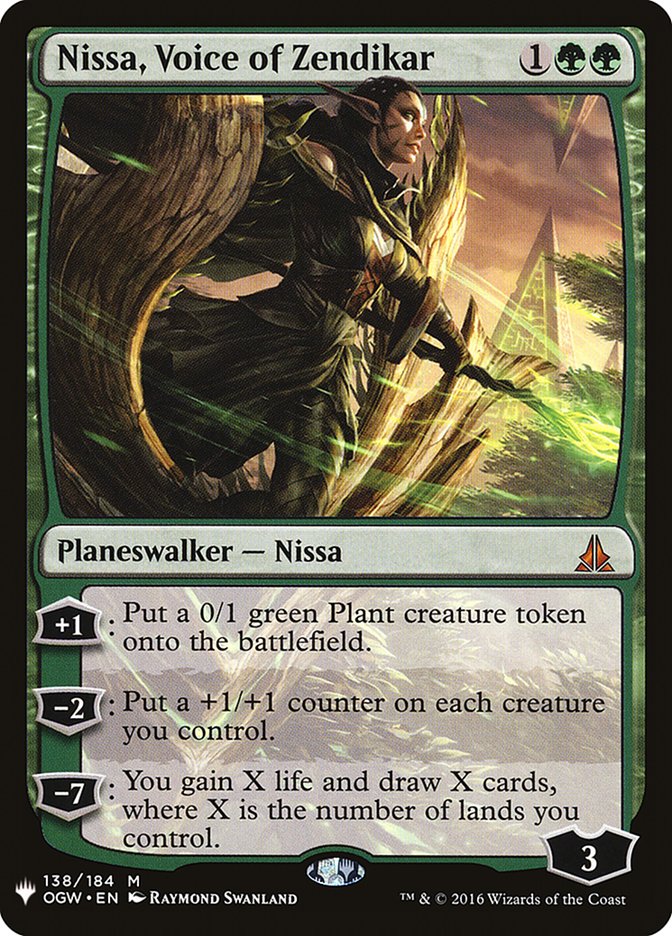 Nissa, Voice of Zendikar [Mystery Booster] | Rook's Games and More