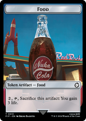 Food (0013) // Wasteland Survival Guide Double-Sided Token [Fallout Tokens] | Rook's Games and More