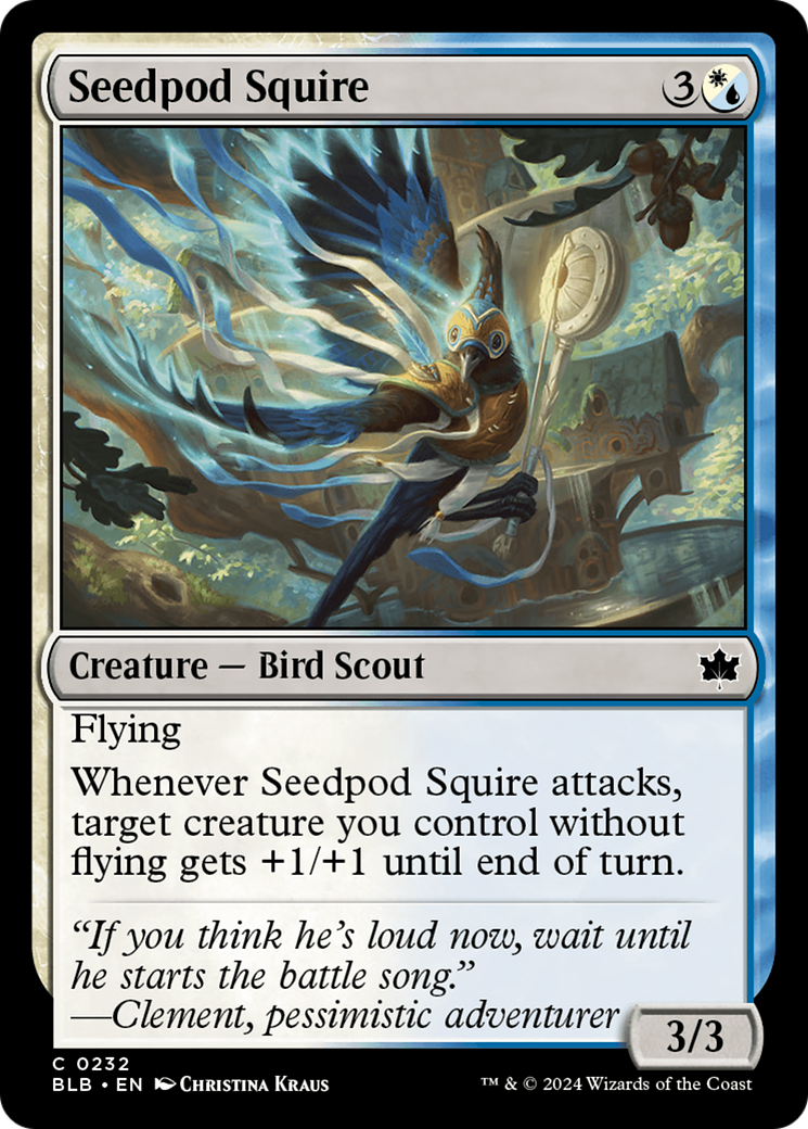 Seedpod Squire [Bloomburrow] | Rook's Games and More