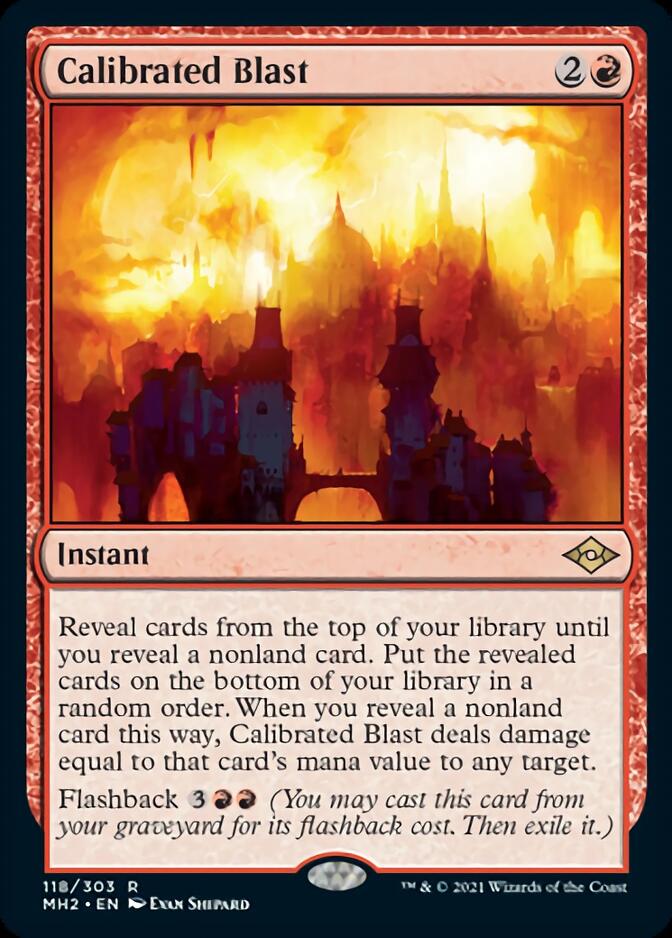 Calibrated Blast [Modern Horizons 2] | Rook's Games and More