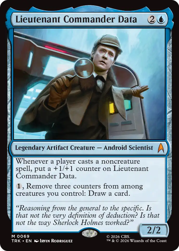 Lieutenant Commander Data [Star Trek] | Rook's Games and More