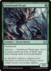 Gnarlwood Dryad [Duskmourn: House of Horror Commander] | Rook's Games and More