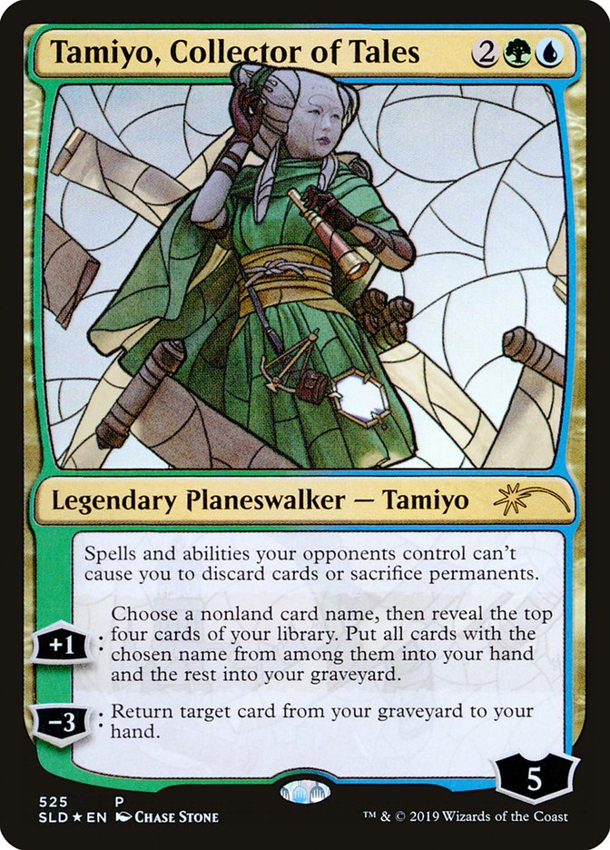 Tamiyo, Collector of Tales (Stained Glass) [Secret Lair Drop Promos] | Rook's Games and More