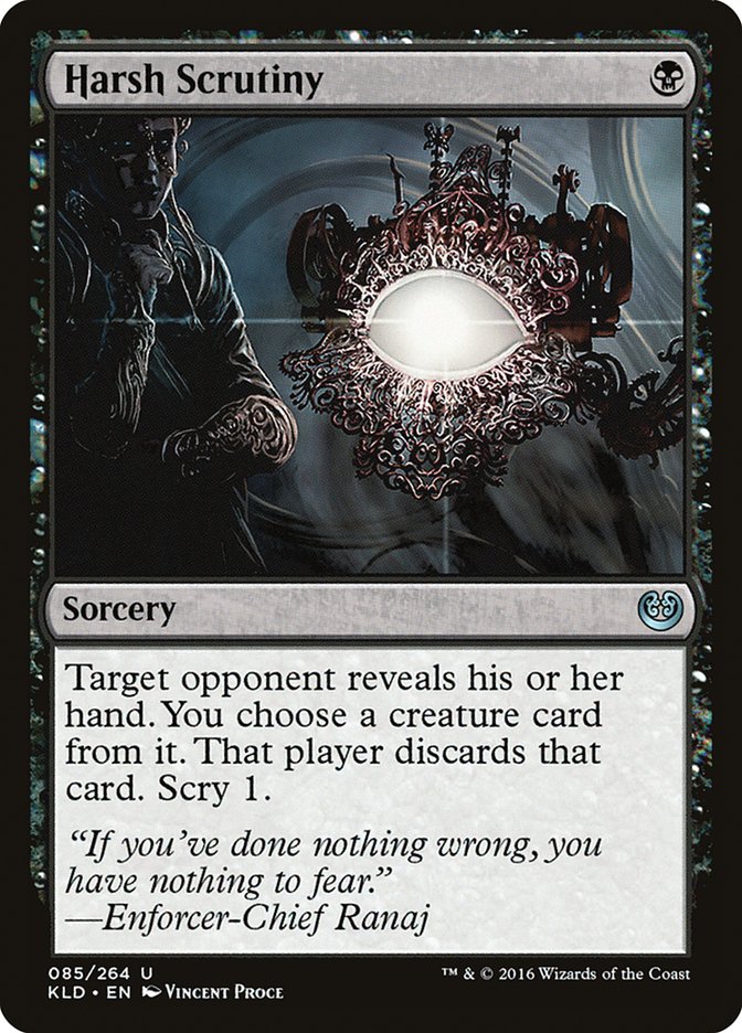 Harsh Scrutiny [Kaladesh] | Rook's Games and More