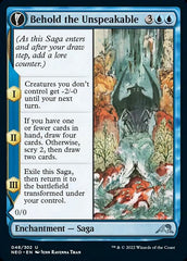 Behold the Unspeakable // Vision of the Unspeakable [Kamigawa: Neon Dynasty] | Rook's Games and More